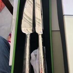 Kate Spade for Lenox cake cutting set